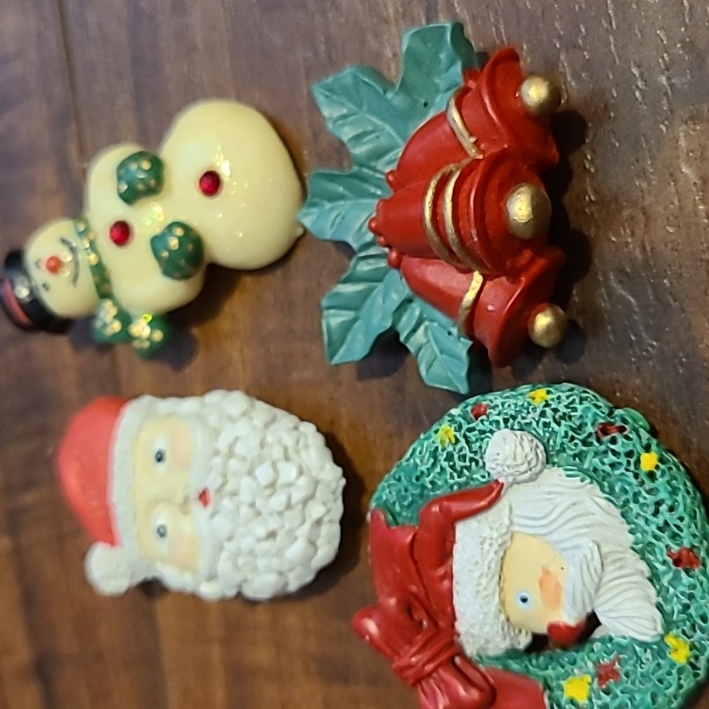 Festive Christmas Button Cover Set - Picture 2 of 5